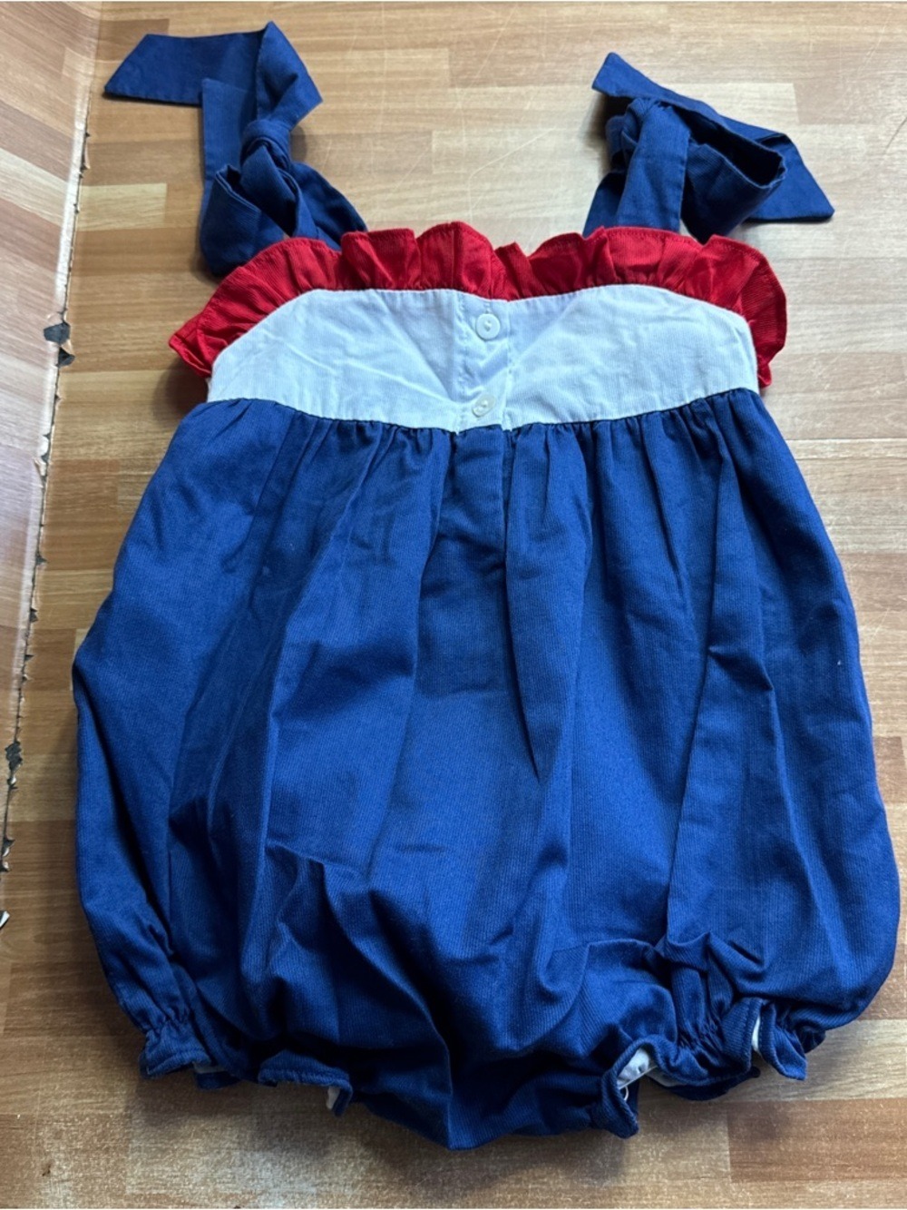 Cecil and Lou patriotic bubble romper size 18 months - Picture 4 of 6